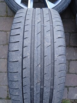 ALU kola,sada,ŠKODA VEGA,originál,235/40 R19,5x112,TOP - 6