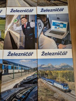 Časopis Železničář - kompletní ročník 2024 - 6