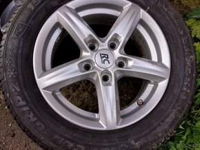 ALU kola 5x112 R15 zimní pneumatiky - 6