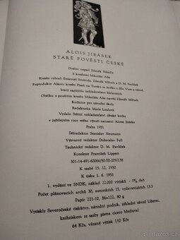 Alois Jirásek STARÉ POVĚSTI ČESKÉ. - 6