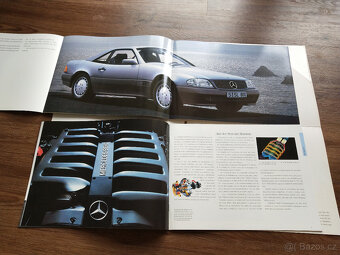 Prospekt Mercedes-Benz SL R129, 26+18 str, německy 1994 - 6