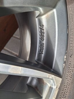 ALU disky Citroen C4 6,5Jx15H2 ET25, pneu 195/65 R15 - 6