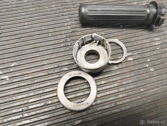 Přepínač světel plyn Jawa 634 350 první typ bizon řidítka - 6