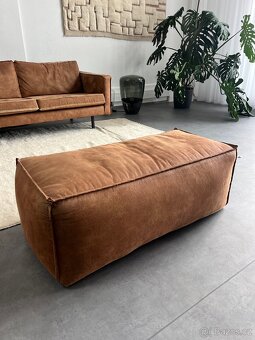 Koňaková sedačka BePureHome - super stav - gauč - 6