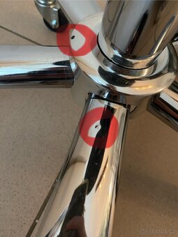 Kadeřnická/kosmetická taburetka hydraulická - 6