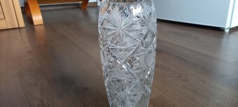 Broušené sklo vázy sada - 6