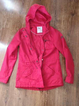 Dámská jarní červená parka ONLY vel. S - 6