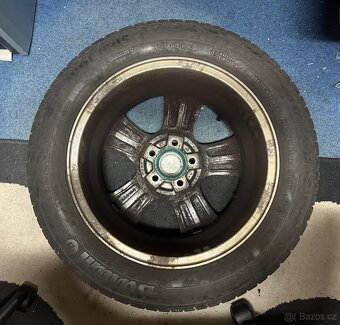 4x ALU disky 6.5Jx16H2 ET43 + pneu 205/55R16 - 6