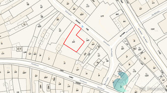 Prodej stavebního pozemku 478m2 v centru města Police nad Me - 6