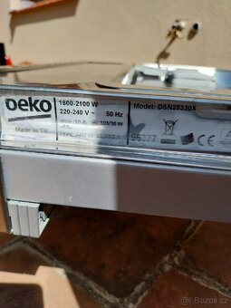 Vestavná myčka Beko - 6