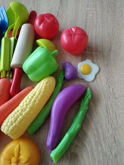 Dětské nádobíčko, potraviny, žehlička a mixér - 6