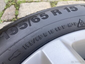 Zimní VW GOLF 7 / OCTAVIA 3 15" 5x112 CONTINENTAL 195/65R15 - 6
