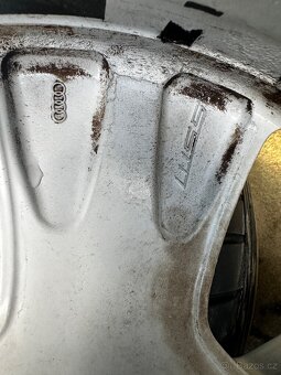 5x112 R17 7,5J ET54 Audi A3 + 225/45 R17 letné - 6