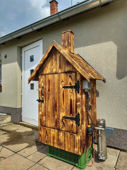 Dřevěná udírna,dymbox set - 6