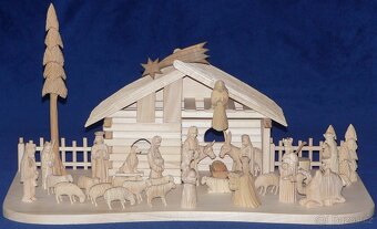 Betlém ručně vyřezávaný - 6