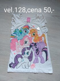 LEVNÉ Dívčí oblečení 7-9 let, - 6