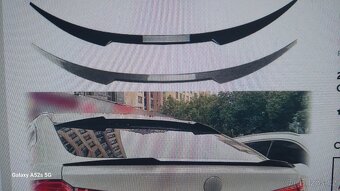 BMW X6 F16 zadní spoiler černý lesk - 6