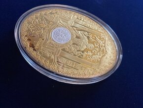 4 oválné mince Marie Terezie v kazetě - 6