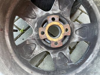 4x alu disky 4x100 R15, letní pneu 70% - 6