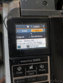 Epson stylus SX400 multi zařízení,tiskárna,scener,kopírka - 6