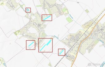 Prodej polí blízko obce - 3,3 ha - Sušice u UH - 6