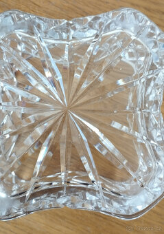 skleněná dóza s víkem, polobrus - 6