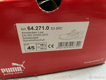 Bezpečnostní boty kat.S3 PUMA - NOVÉ - 6