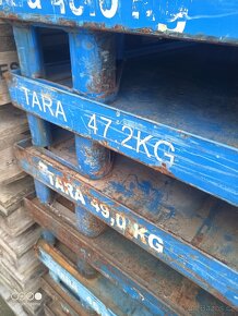 Kovové palety 120x100 - 6