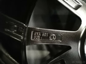 Nové orig. alu disky Škoda Fabia IV - 7Jx17 ET51 antracit - 6