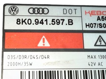 LED levý xenon bixenon 3V1941015B Škoda Superb 3 r.v. 2018 - 6