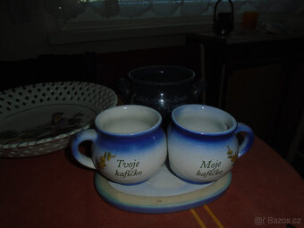 Prodám starší porcelánové a skleněné předměty - 6