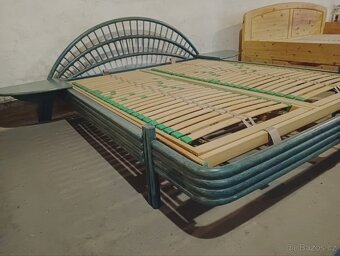 Unikátní dřevěná postel 160 - 6