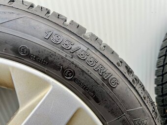 Opel 5x110 r16 ET49 sada + zimní pneu - 6