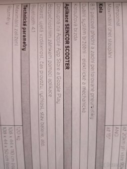 Elektrokoloběžka Scooter ONE 2020 - 6