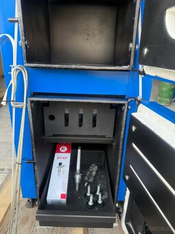 Kotel na dřevo a uhlí 10 kw + montáž - 6