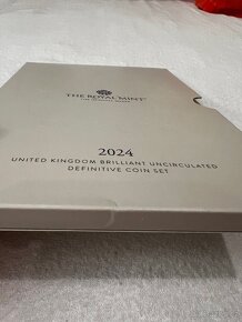 Sada pamětních mincí UK 2024 brilliant - 6