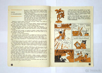 Čtyřlístek č.11 - Letem kulatým světem - Original 1970 - 6