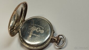 Starožitné celostříbrné pěkně zdobené kapesní jeptišky - 6