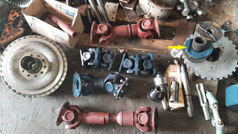 Dily  staveních stroju DETVAN UNC 200, UNK,320, LKT-120 - 6