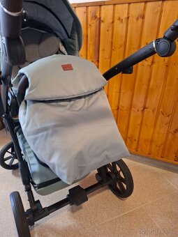 Lehký kočárek dvojkombinace Jasmine Daisy Soft 04 Mint - 6