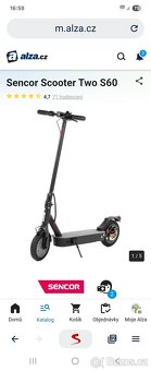 Elektrokolobežka Sencor Scooter S 60 - 6