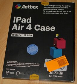 pouzdro kryt na tablet mobil Antbox iPad Air 4 Case červené - 6