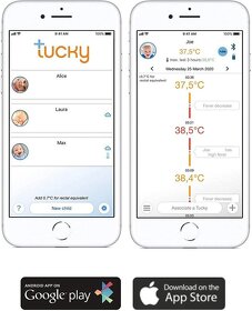 TUCKY – Chytrý teploměr a monitor polohy 2v1 (TUCKY-21W) - 6