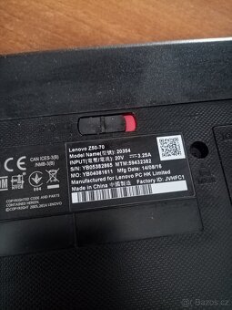 Notebook Lenovo Z50-70 na ND - 6