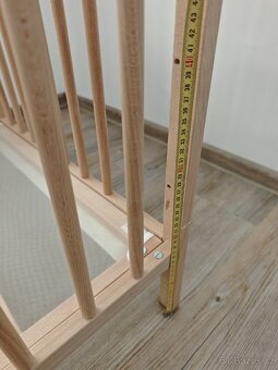 Dětská postýlka Ikea, matrace, peřinka a mantinely - 6