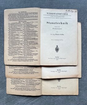STARÁ TECHNICKÁ LITERATURA - NĚMECKO - 6