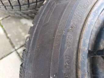 Zimni pneu+disky 5x112 R15 - 6