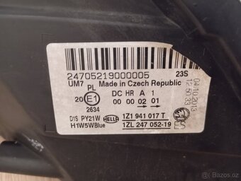 Xenon světla Škoda Octavia II facelift - 6