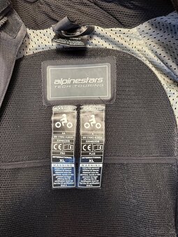 Bunda Alpinestars Halo Drystar černá - 6