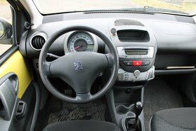 Peugeot 107 1,0i 48KW, KLIMA, ČR, STK 1/26, r.v. 2009 - 6